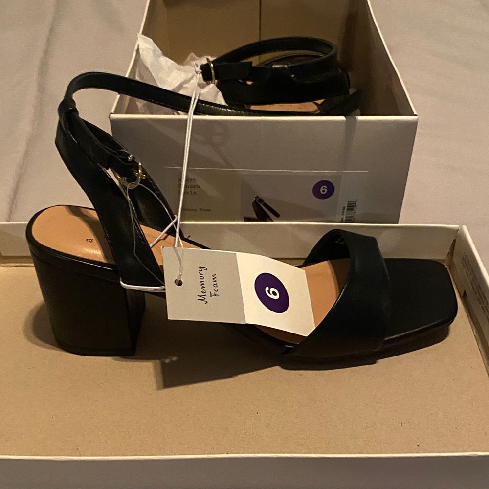 A New Day Elegant Black Heels